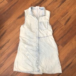 Cheap Monday acid wash denim dress size Large